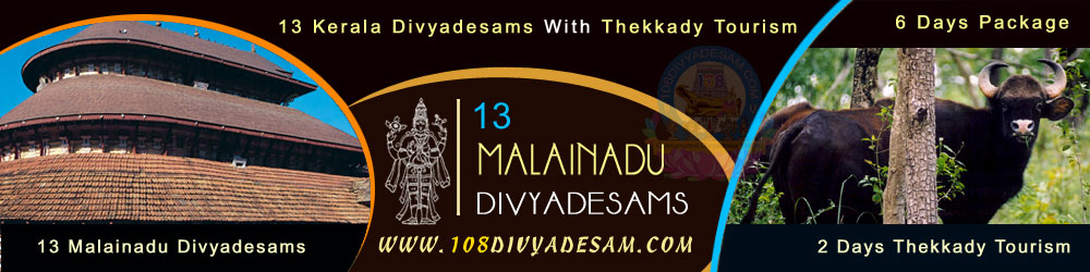 Kerala Divya Desams Malainadu Nadu Tour Packages Thekkady Tourism Places 6 Days Customized Tirtha Yatra